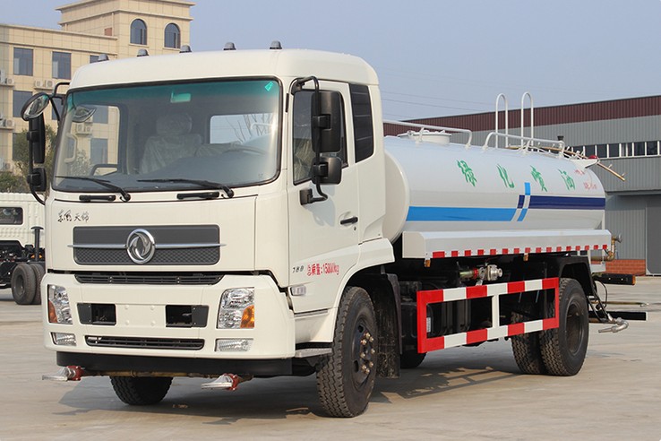 10方灑水車租賃價格_10噸東風(fēng)天錦綠化灑水車價格