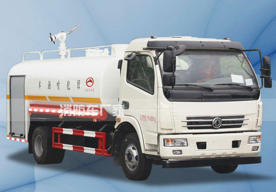 消防灑水車圖片大全_7噸十堰東風(fēng)多利卡消防灑水車價(jià)格