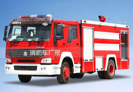 10噸重汽豪沃水罐消防車價(jià)格