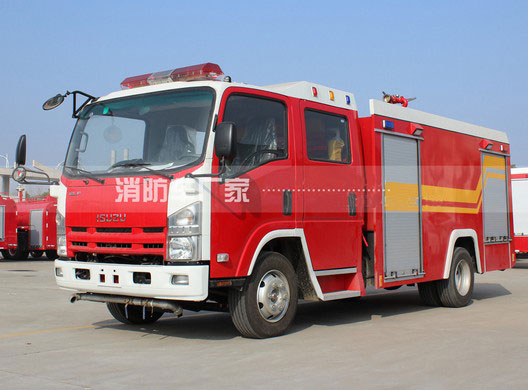 3噸五十鈴700P泡沫消防車價(jià)格