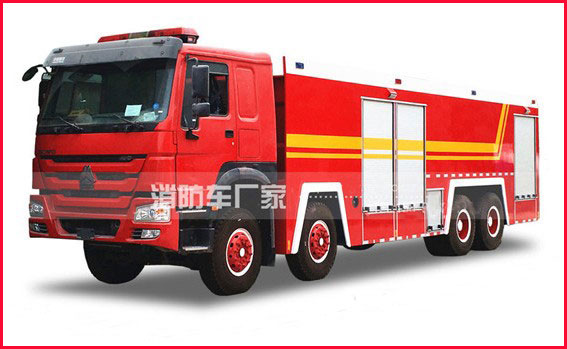 22噸重汽豪沃泡沫消防車價格