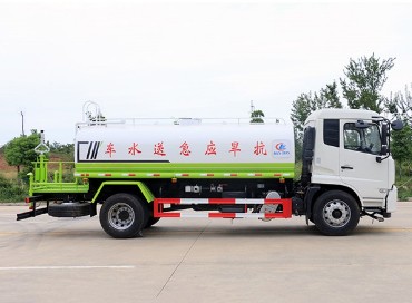 12噸灑水車型號及價格_12-15噸國六東風天錦VR綠化灑水車價格